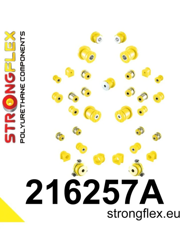  Kit SPORT Silent block Polyuréthane Suspension Totale  Lexus LS I (89-94) XF10
