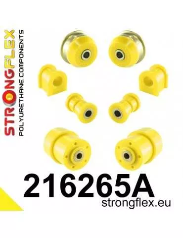  Kit SPORT Silent block Polyuréthane Suspension Totale  Toyota Corolla IX (01-07) E120 E130