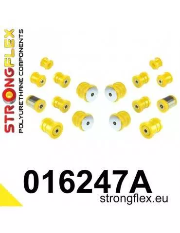  Kit SPORT Silent block Polyuréthane Train Avant et Arrière Alfa Romeo 159 (05-11)
