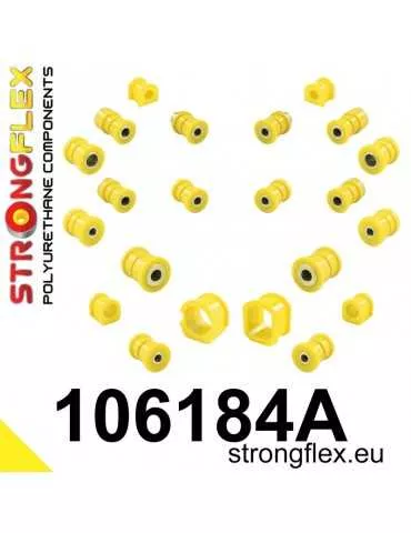  Kit SPORT Silent block Polyuréthane Suspension Totale  Mazda 323 F BA 94-98
