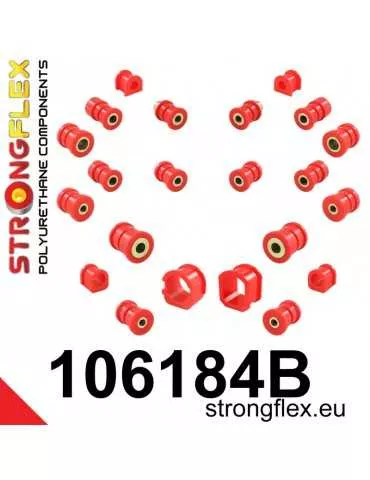  Kit Silent block Polyuréthane Suspension Totale  Mazda 323 F BA 94-98
