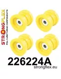  Silent block Polyuréthane kit SPORT Berceau Avant Audi A4 B6 (01-05) 2 Roues motrices
