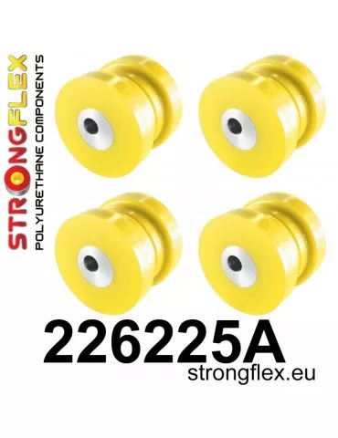  Kit Silent block Polyuréthane SPORT Berceau Arrière Audi A6 C5 (97-04) Quattro & Allroad
