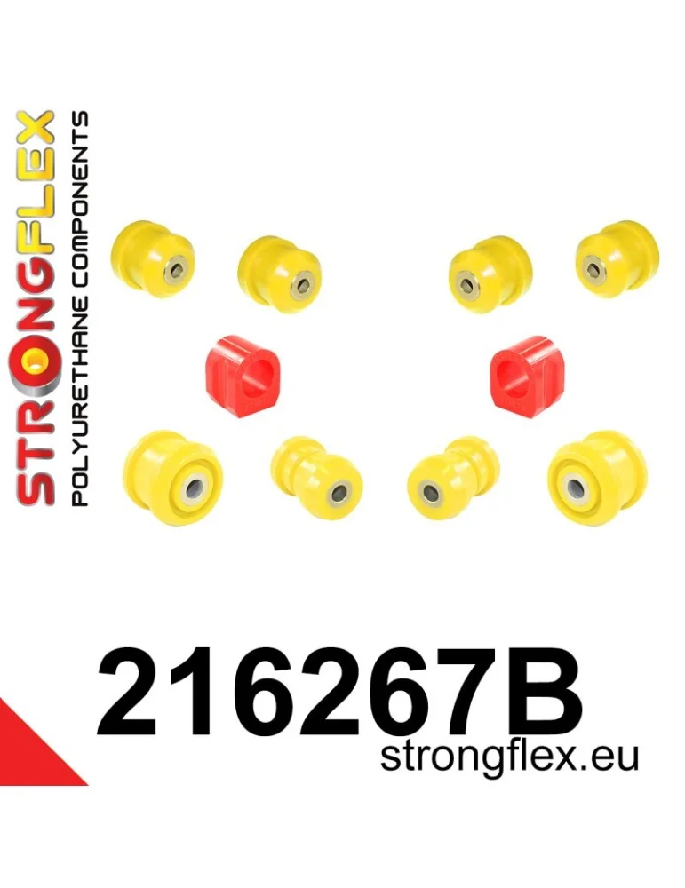  Kit Silent block Polyuréthane Train Avant Lexus GS I (91-97) S140

