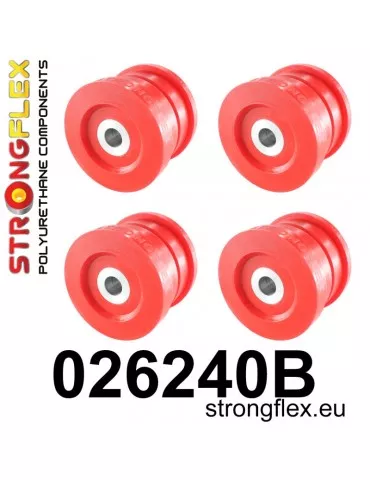  Kit Silent block Polyuréthane Berceau Arrière Audi A8 D2 (94-03)
