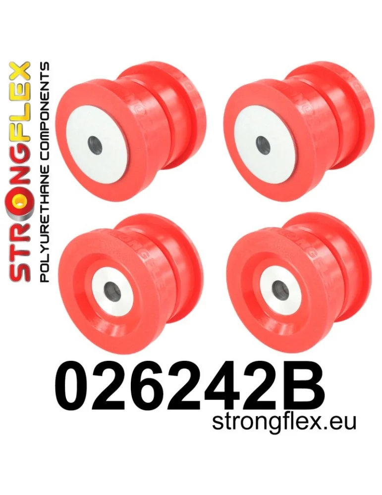  Silent block Polyuréthane kit Berceau Avant Audi A8 D3 (02-09)
