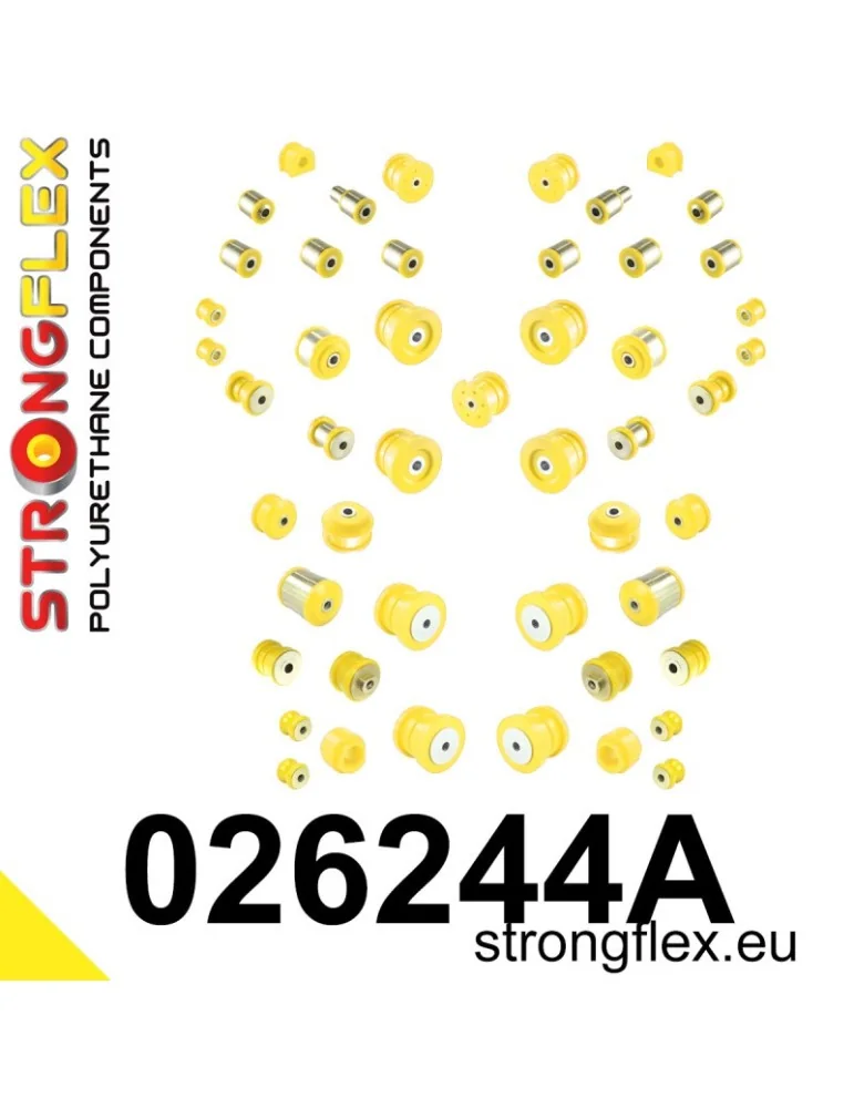  Kit SPORT Silent block Polyuréthane Suspension totale Audi A8 D2 (94-03)
