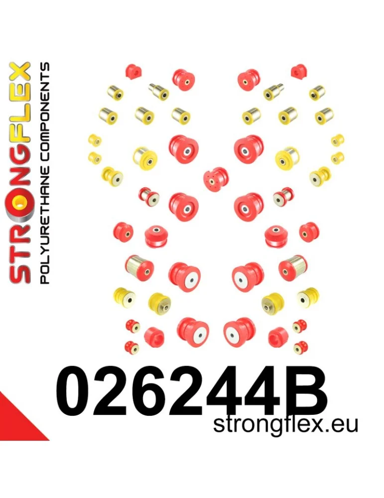  Kit Silent block Polyuréthane Suspension totale Audi A8 D2 (94-03)
