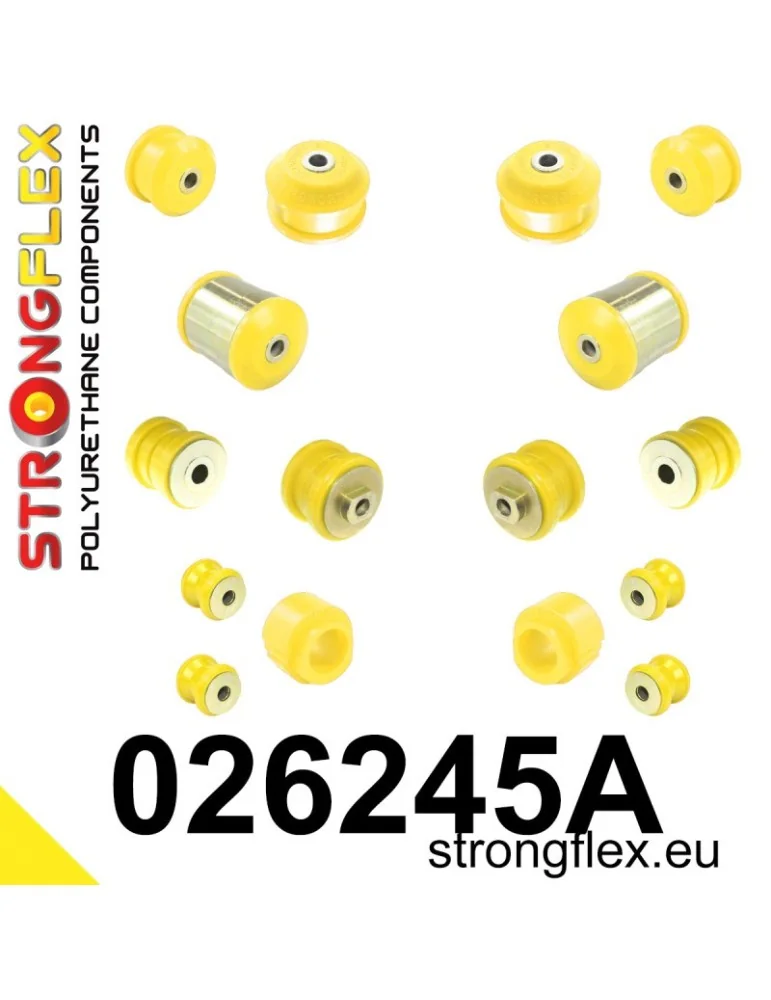  Kit SPORT Silent block Polyuréthane Train Avant Audi A8 D2 (94-03)
