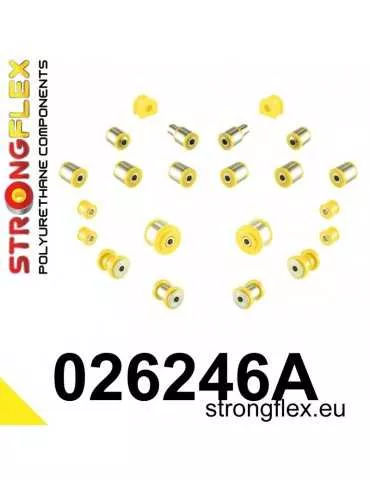  Kit SPORT Silent block Polyuréthane Train Avant et Arrière Audi A8 D2 (94-03)
