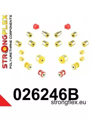  Kit Silent block Polyuréthane Train Avant et Arrière Audi A8 D2 (94-03)
