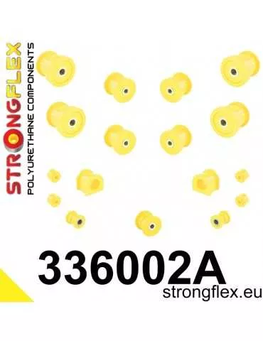  Kit SPORT Silent block Polyuréthane Train Avant Jeep Cherokee II (84-01) XJ
