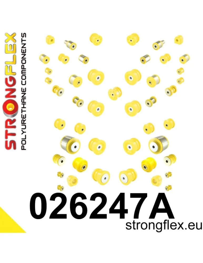  Kit SPORT Silent block Polyuréthane Suspension totale Audi A8 D3 (02-09)
