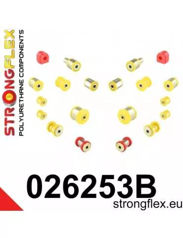  Kit Silent block Polyuréthane Train Avant et Arrière Audi A8 D3 (02-09)
