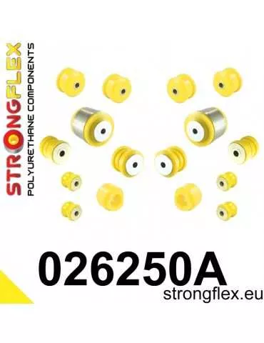  Kit SPORT Silent block Polyuréthane Train Avant Audi A4 IV (07-15) B8 / 8K 2 Roues motrices
