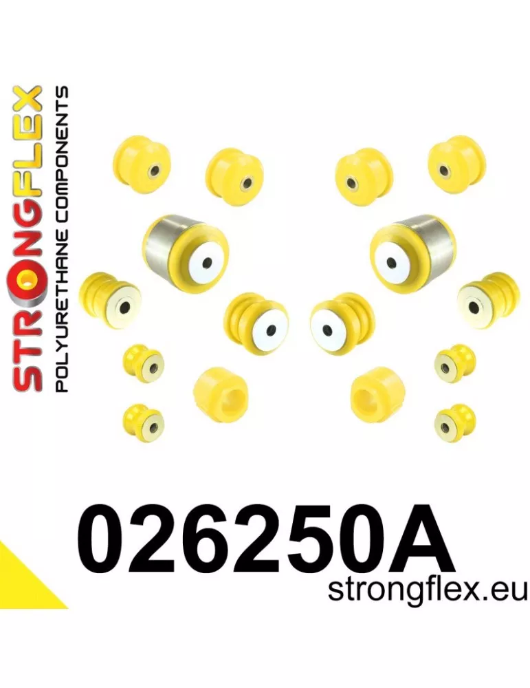  Kit SPORT Silent block Polyuréthane Train Avant Audi A5 8T (07-16) QUATTRO
