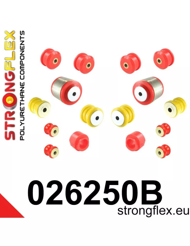  Kit Silent block Polyuréthane Train Avant Audi A5 8T (07-16) QUATTRO
