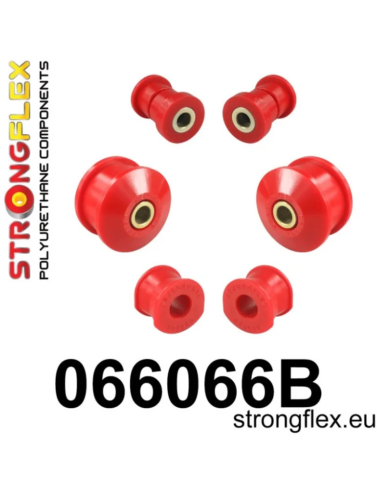  Kit Silent block Polyuréthane Train Avant Fiat 500 (07-20)
