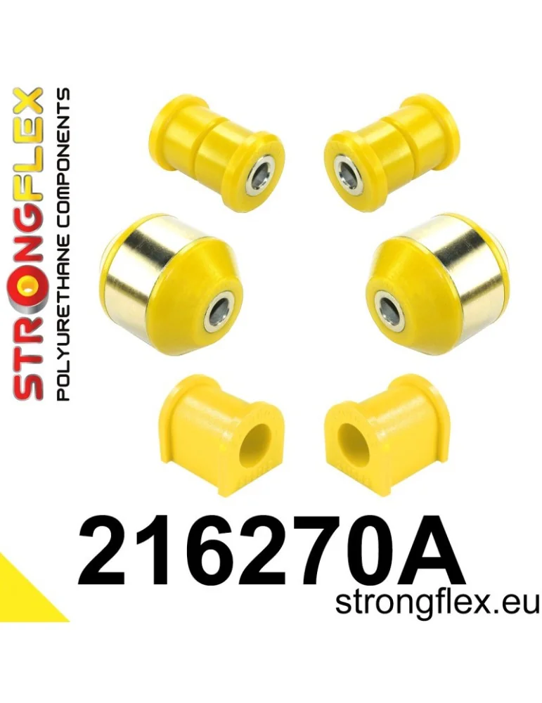  Kit SPORT Silent block Polyuréthane Train Avant Toyota MR2 III (99-07) W30
