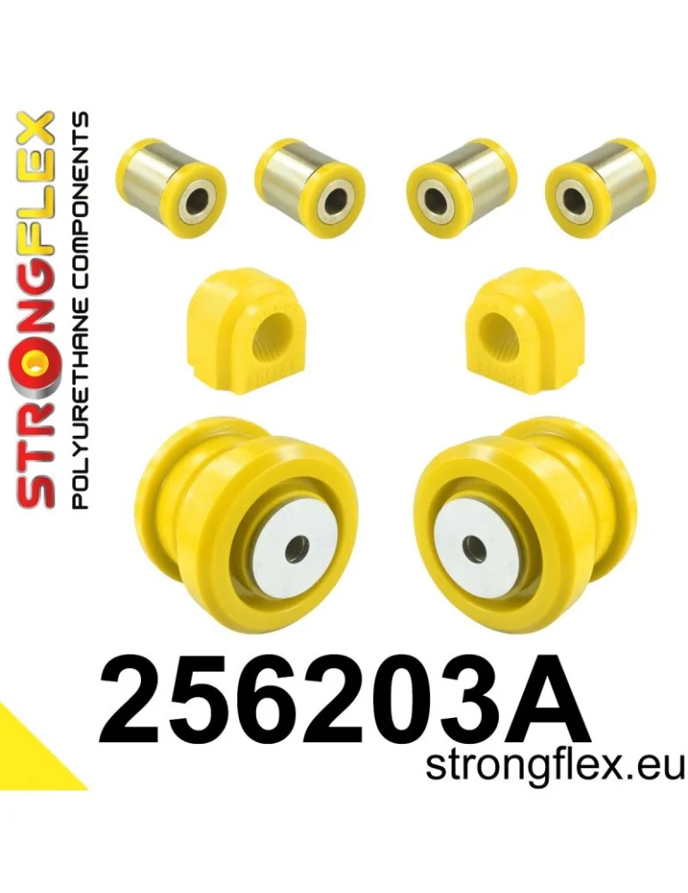  Kit Silent block Polyuréthane Train Avant et Arrière up to 05/2003 SPORT Mini R50/R52/R53 (00-06)
