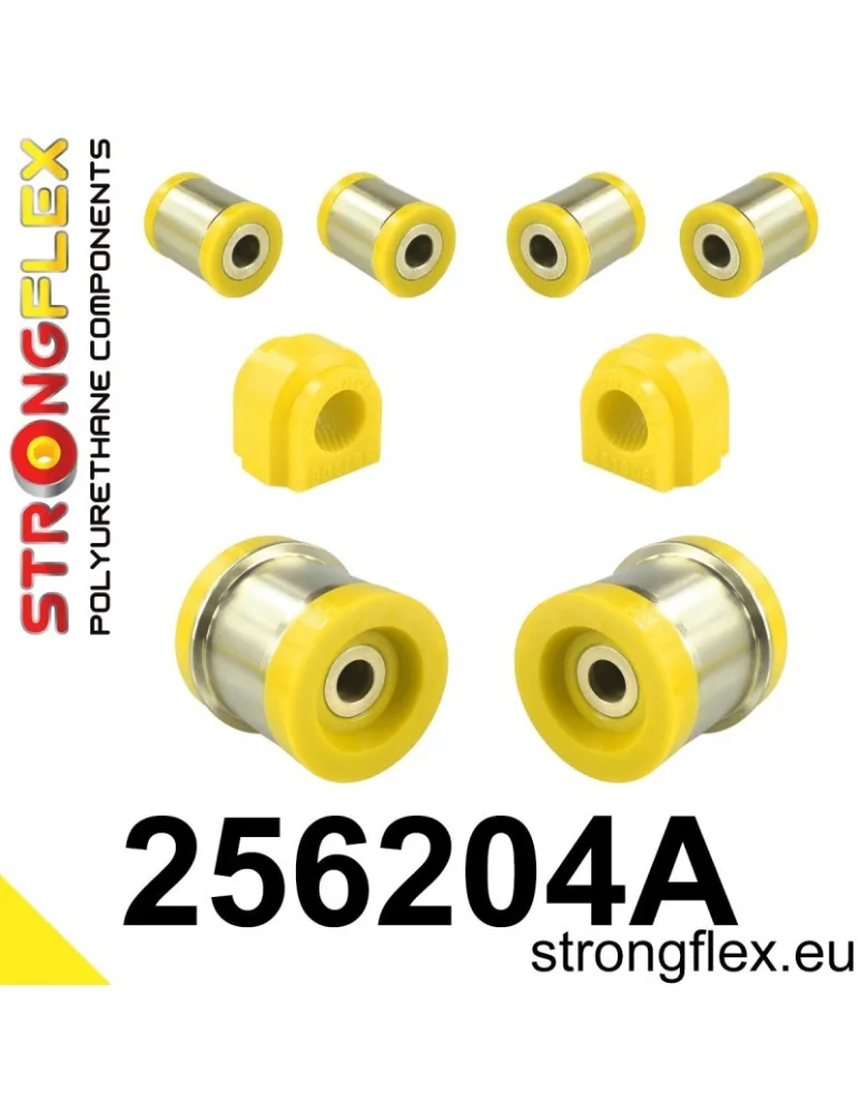  Kit Silent block Polyuréthane Train Avant et Arrière from 05/2003 SPORT Mini R50/R52/R53 (00-06)
