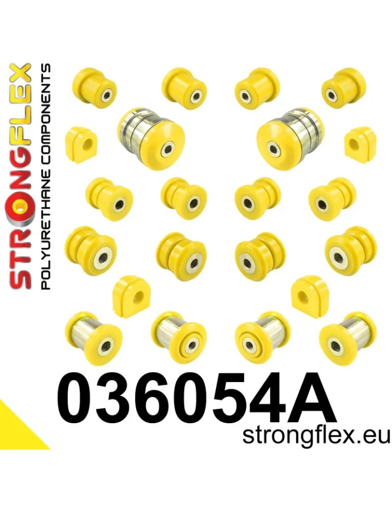  Kit SPORT Suspension Silent block Polyuréthane  BMW X6 I (07-14) E71/E72
