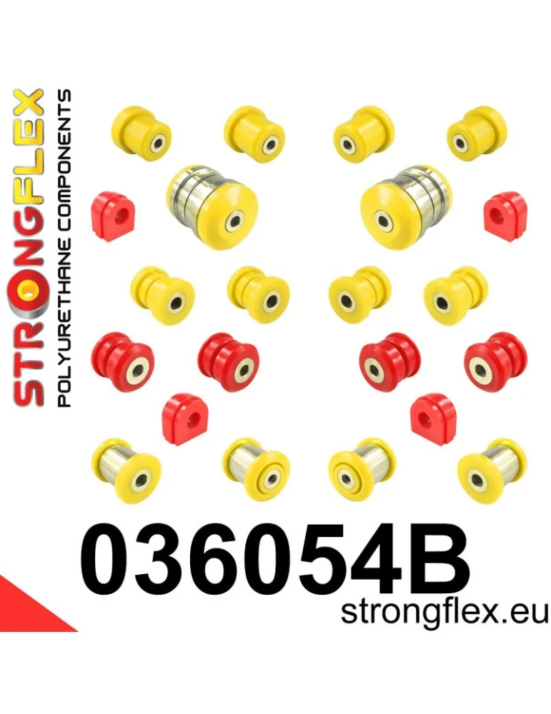  Kit Suspension Silent block Polyuréthane  BMW X5 II (06-13) E70
