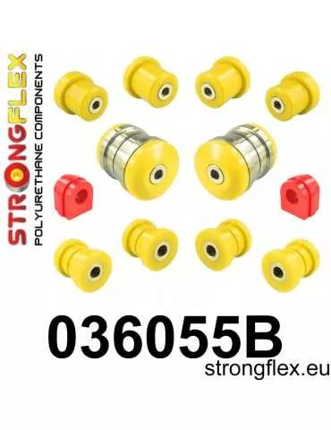  Kit Silent block Polyuréthane Train Avant BMW X5 II (06-13) E70
