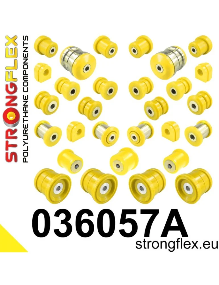  Kit SPORT Silent block Polyuréthane Suspension totale BMW X5 II (06-13) E70
