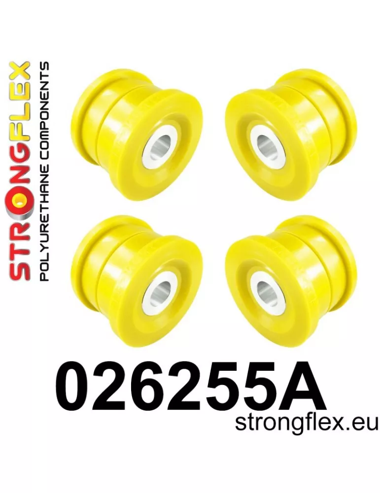  Kit Silent block Polyuréthane SPORT Berceau Arrière Porsche Cayenne I (2002-2010)
