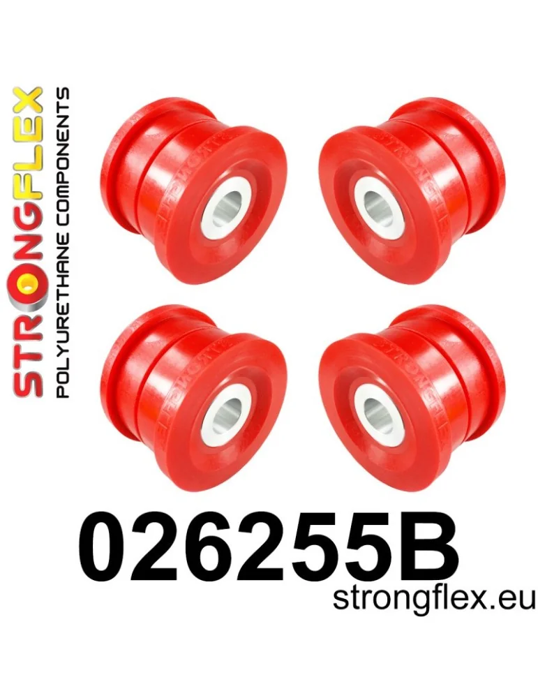  Kit Silent block Polyuréthane Berceau Arrière Volkswagen Touareg I (2002-2010)
