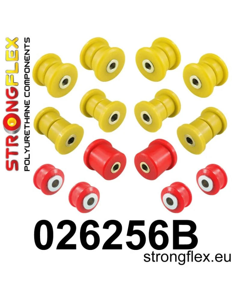  Kit Silent block Polyuréthane Train Avant Volkswagen Touareg I (2002-2010)
