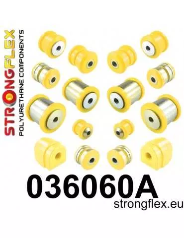  Kit SPORT Silent block Polyuréthane Train Avant et Arrière BMW Seria 6 III (11-18) F06 / F12 F13 XDRIVE
