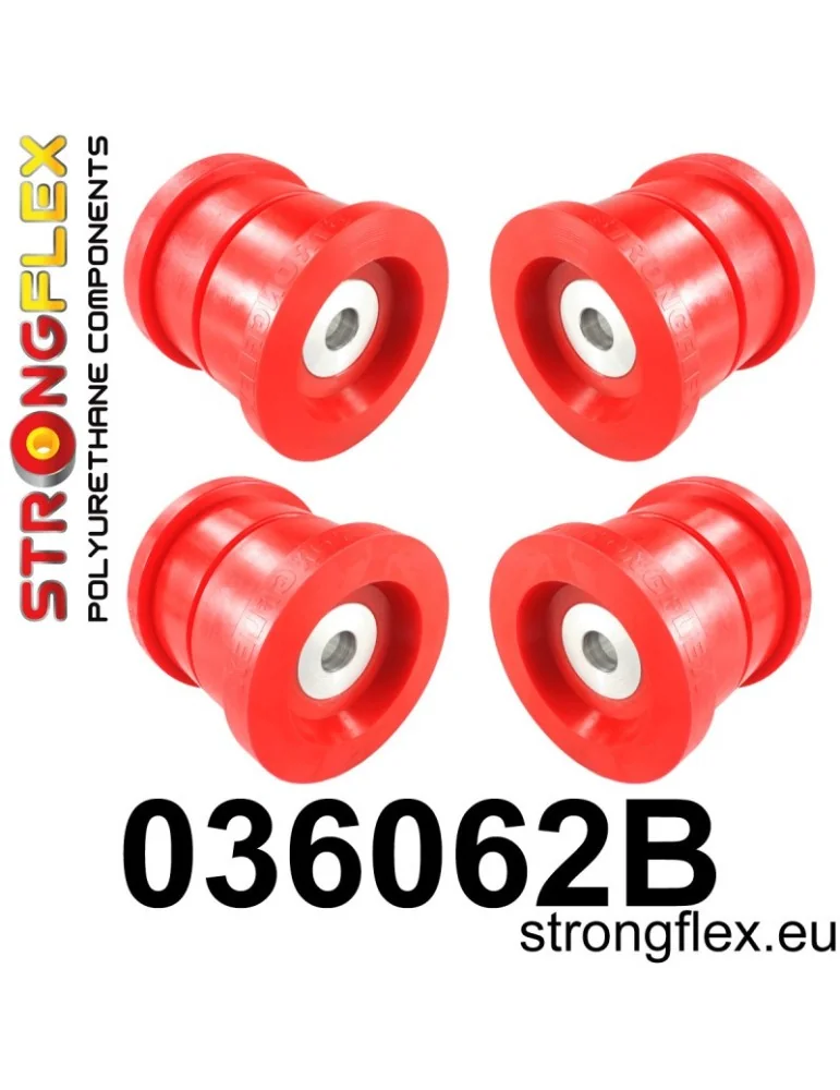  Silent block Polyuréthane Train Support Arrière kit BMW Seria 7 V (08-15) F01 / F02
