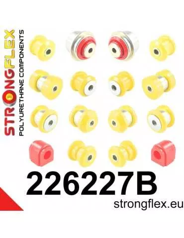  Kit Silent block Polyuréthane Train Avant et Arrière Volkswagen Tiguan II (16-) AD / BW
