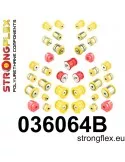  Kit Silent block Polyuréthane Suspension totale BMW Seria 6 III (11-18) F06 / F12 F13 2 Roues motrices
