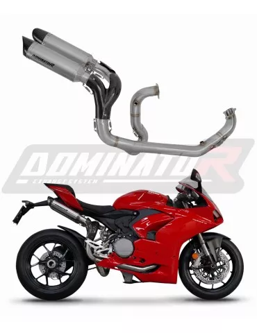 Ducati Panigale V2 2020 - 2023 Ligne complète d'échappement Collecteur Silencieux Titane HP8 + dB killer