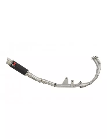CBR500R 13-15 Décatalyseur Ligne d'échappement Sport et Collecteur Performance 230mm Silencieux GP Rond Carbone