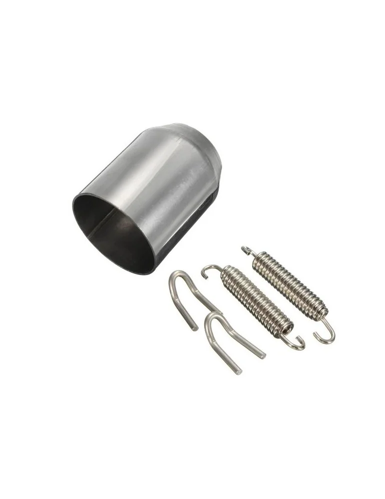 Silencieux sport inox / carbone universel 4 + accessoires