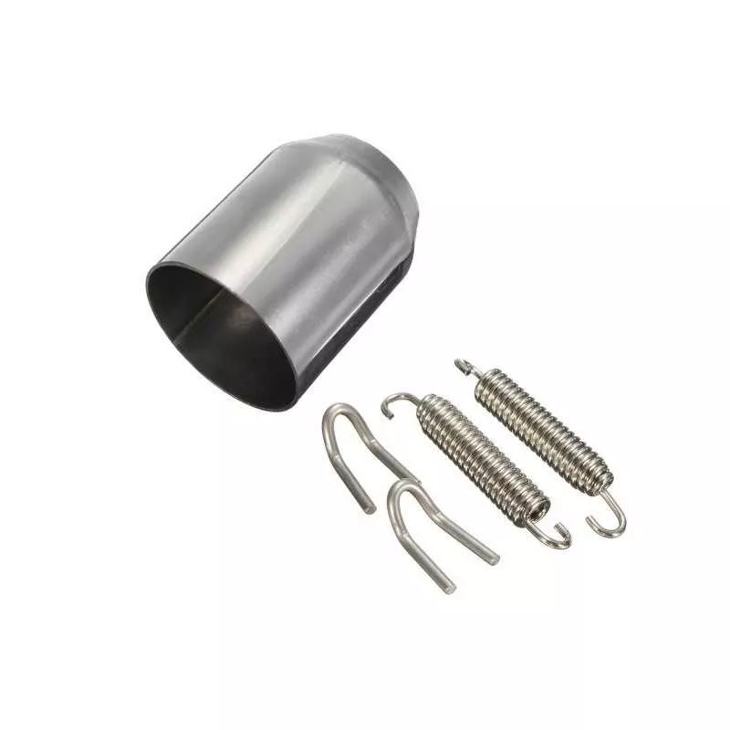 Silencieux sport inox / carbone universel 4 + accessoires