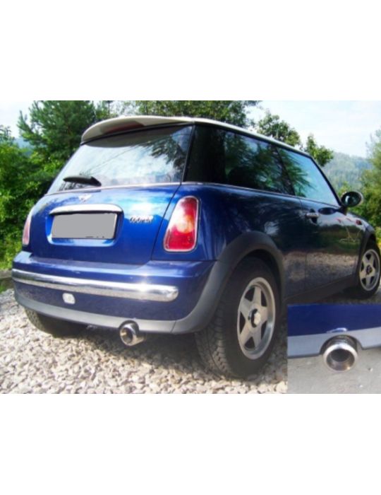 Silencieux Inox sport Ulter : Mini One 1.4 & 1.6 essence 2000 - 2006