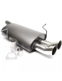 Silencieux Sport Fulltube DTM Série 3 E46 Berline / Coupé / Break / Cabriolet 1 seul tube- 316/318/320/323/328 I & CI DTM19