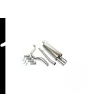 Ligne Sport Inox Fulltube Leon I1999 - 2005 1.4 / 1.6 / 1.8 20V / 1.8T Cupra / 2.0 / 2.3 V5 / 1.9 Tdi