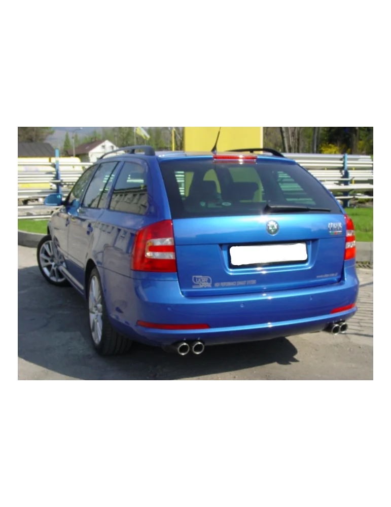 Silencieux Ulter Sport SKODA Octavia II RS 2006-2013 Berline & Break 2.0 Tfsi / 2.0 Tdi