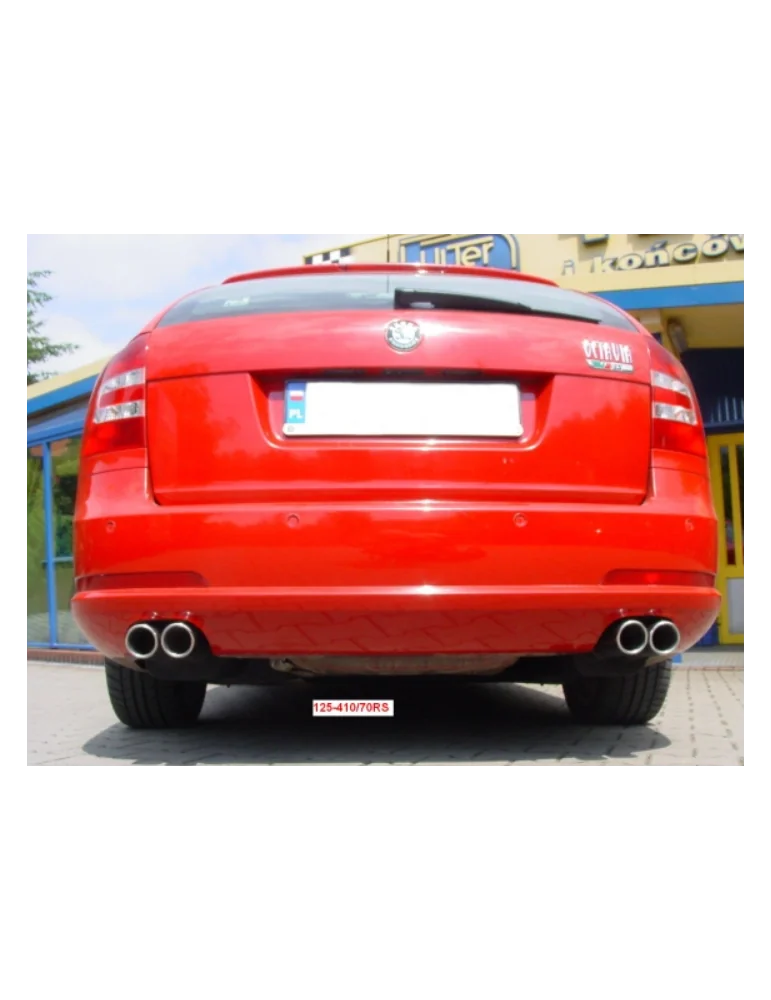 Silencieux Ulter Sport SKODA Octavia II RS 2006-2013 Berline & Break 2.0 Tfsi / 2.0 Tdi