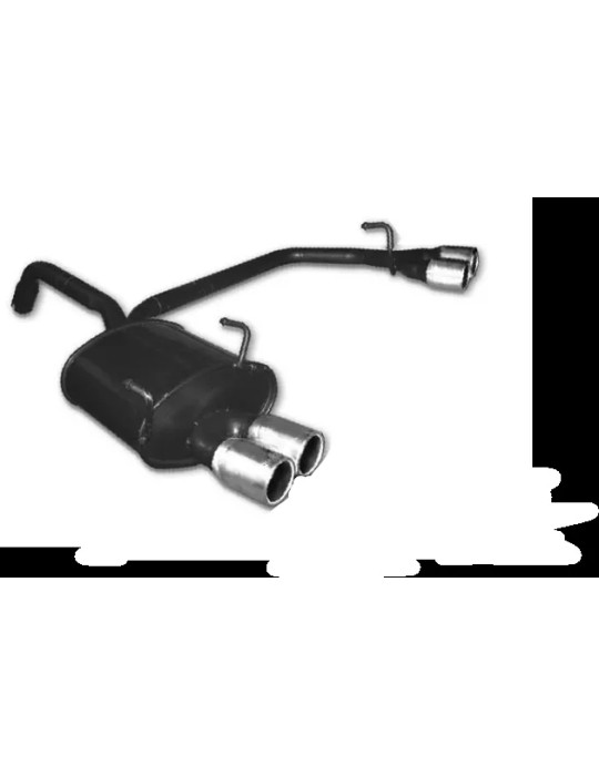Silencieux Sport Fulltube 500 1.3Jtd Look Abarth 2007 - 2015