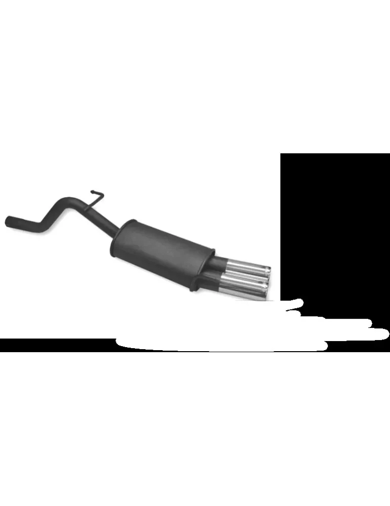 Silencieux Sport Fulltube Punto / Punto Evo / Grande Punto 2005 - 201x 1.2 / 1.4 / 1.4 16V / 1.4 Tjet / 1.3Jtd / 1.6 Jtd / 1.9 