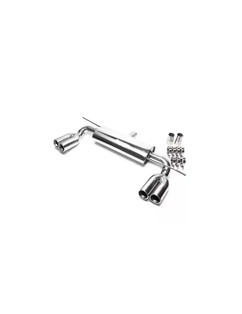 Silencieux Duplex Inox Sport Fulltube A3 8P 1.4 Tfsi / 1.6 / 1.6 Fsi / 1.8 Tfsi / 2.0 Fsi / 2.0 Tfsi2003 - 2012(Intégré au 