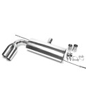 Silencieux Inox Sport Fulltube A3 8P 1.4 Tfsi / 1.6 / 1.6 Fsi / 1.8 Tfsi / 2.0 Fsi / 2.0 Tfsi 2003 - 2012 (Intégré au parechoc)