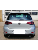 Ligne et Silencieux direct Sport Inox Look GTI DriveOnly Volkswagen Golf Mk7 GTD 2012 - 2020
